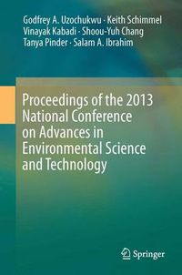 Cover image for Proceedings of the 2013 National Conference on Advances in Environmental Science and Technology