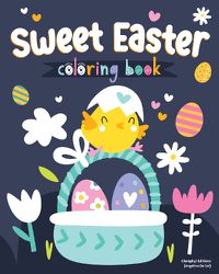 Cover image for Sweet Easter Coloring Book