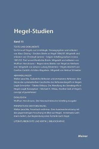 Cover image for Hegel-Studien / Hegel-Studien