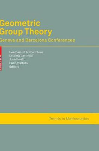 Cover image for Geometric Group Theory: Geneva and Barcelona Conferences