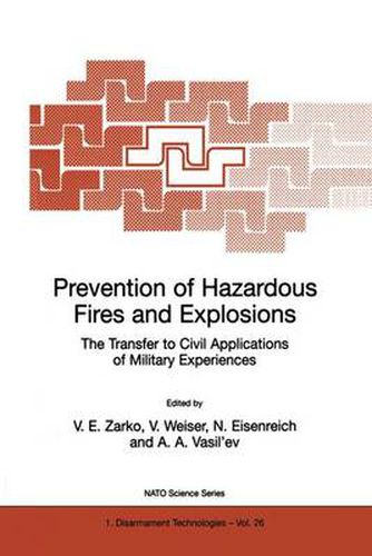 Cover image for Prevention of Hazardous Fires and Explosions: The Transfer to Civil Applications of Military Experiences