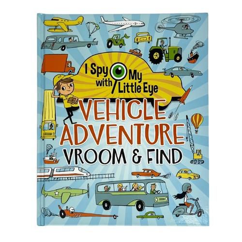 Cover image for Vehicle Adventure Vroom & Find (I Spy with My Little Eye)