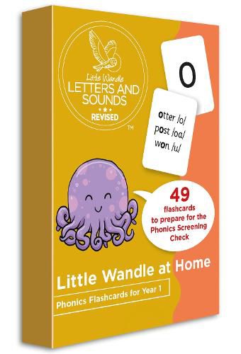 Cover image for Little Wandle at Home Phonics Flashcards for Year 1