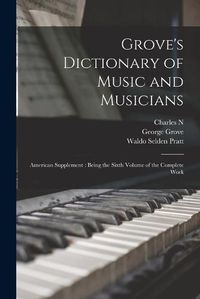 Cover image for Grove's Dictionary of Music and Musicians