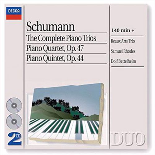 Cover image for Schumann: The Complete Piano Trios, Piano Quartet, Piano Quintet