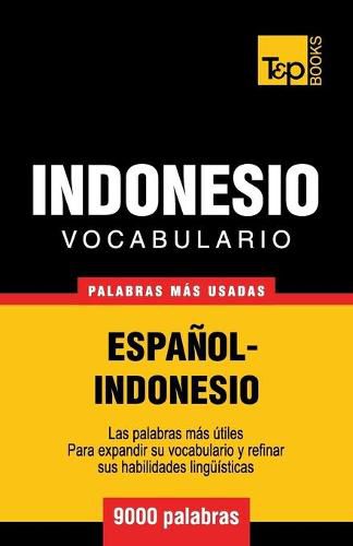 Vocabulario espanol-indonesio - 9000 palabras mas usadas