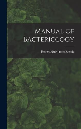 Cover image for Manual of Bacteriology