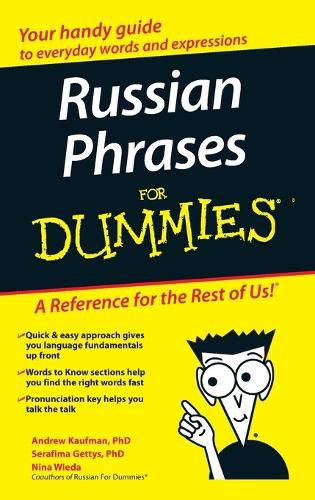 Cover image for Russian Phrases For Dummies