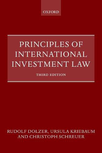 Cover image for Principles of International Investment Law