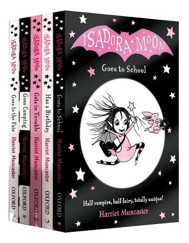 Cover image for Exclusive Isadora Moon Pack X 5 Paperback S/Wrap