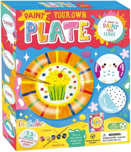 Cover image for Paint Your Own Plate: Craft Box Set for Kids