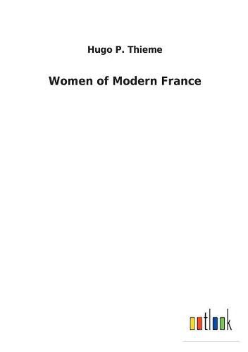 Cover image for Women of Modern France