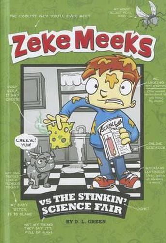 Cover image for Zeke Meeks Vs the Stinkin' Science Fair