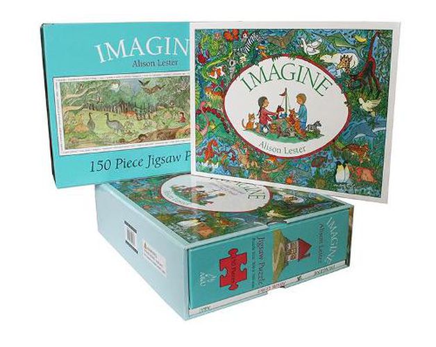 Imagine Book and Jigsaw Puzzle