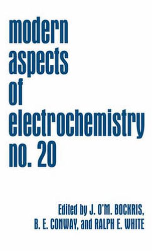 Modern Aspects of Electrochemistry No. 20