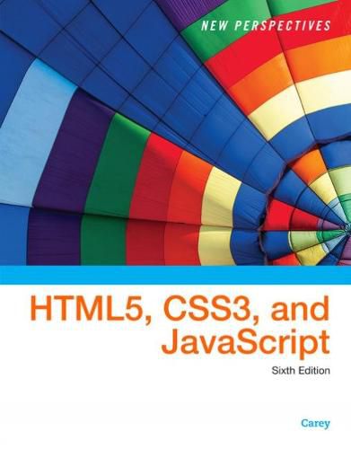 Cover image for New Perspectives on HTML5, CSS3, and JavaScript