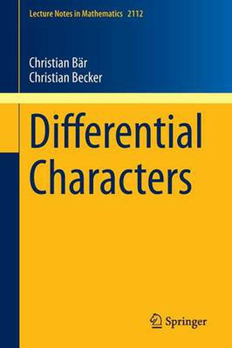 Cover image for Differential Characters