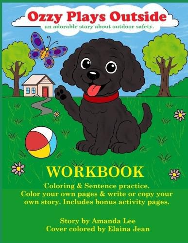 Cover image for Ozzy Plays Outside -Workbook
