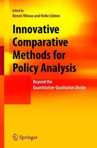 Cover image for Innovative Comparative Methods for Policy Analysis: Beyond the Quantitative-Qualitative Divide