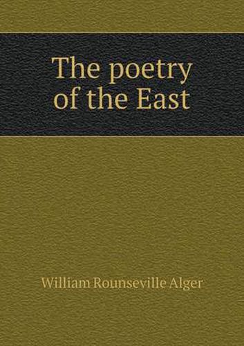 Cover image for The poetry of the East