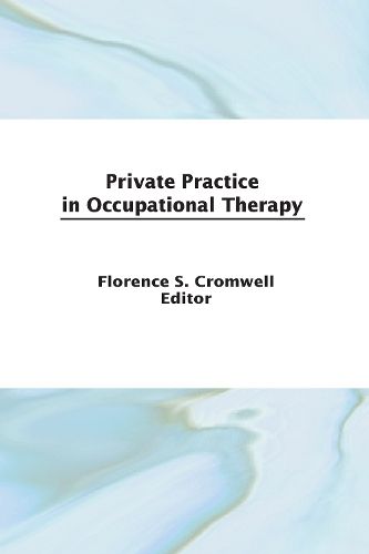 Cover image for Private Practice in Occupational Therapy