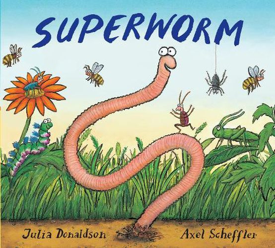 Cover image for Superworm Gift Edition Board Book