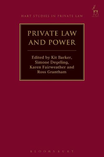 Cover image for Private Law and Power