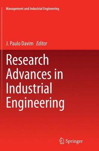 Cover image for Research Advances in Industrial Engineering