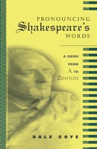 Cover image for Pronouncing Shakespeare's Words