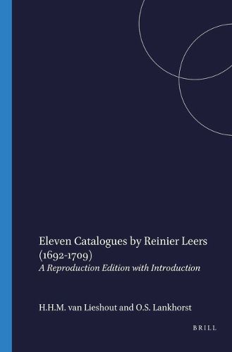 Cover image for Eleven Catalogues by Reinier Leers (1692-1709): A Reproduction Edition with Introduction