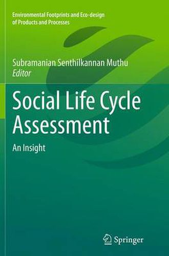 Cover image for Social Life Cycle Assessment: An Insight