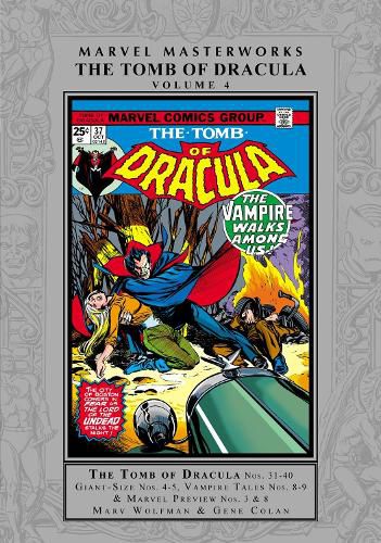 Cover image for Marvel Masterworks: The Tomb of Dracula Vol. 4