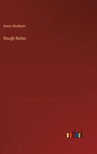 Cover image for Rough Notes