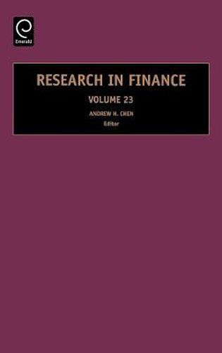 Cover image for Research in Finance