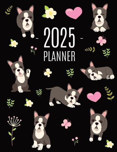 Boston Terrier Planner 2025