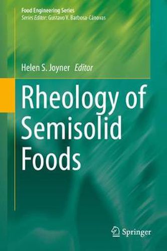 Cover image for Rheology of Semisolid Foods