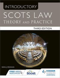 Cover image for Introductory Scots Law Third Edition: Theory and Practice