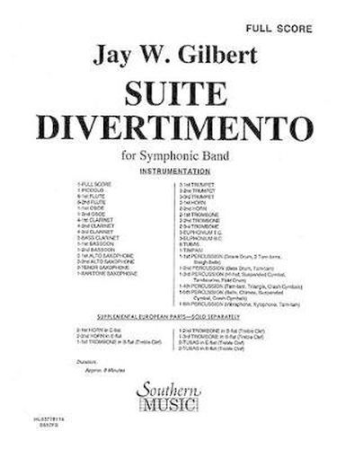 Cover image for Suite Divertimento: Band/Concert Band Music