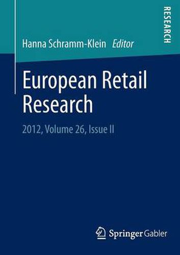 Cover image for European Retail Research: 2012, Volume 26, Issue II