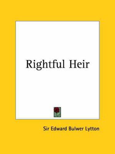 Cover image for Rightful Heir (1868)