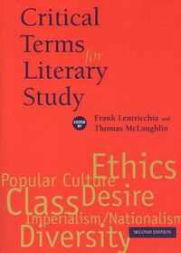 Cover image for Critical Terms for Literary Study