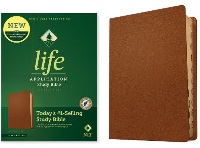 Cover image for NLT Life Application Study Bible, Third Edition, Brown