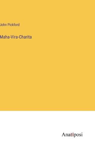 Cover image for Maha-Vira-Charita