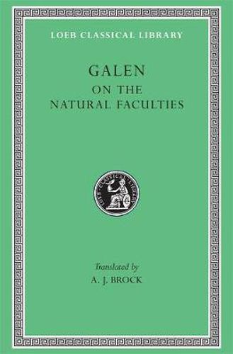 Cover image for On the Natural Faculties