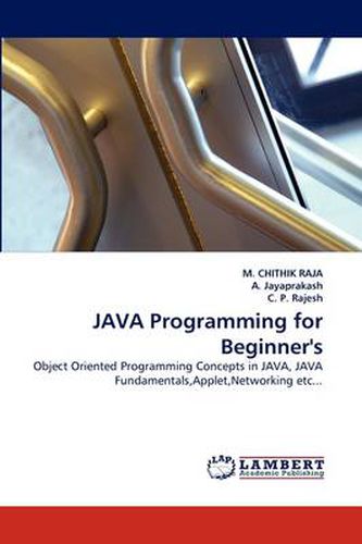 Cover image for Java Programming for Beginner's