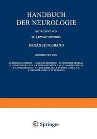 Cover image for Handbuch Der Neurologie: Erganzungsband Zweiter Teil 1. Abschnitt