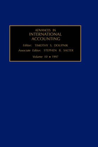 Cover image for Advances in International Accounting