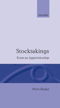 Cover image for Stocktakings: From an Apprenticeship
