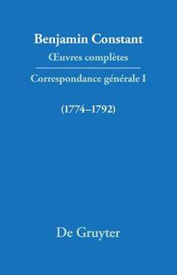 Cover image for OEuvres completes, I, Correspondance 1774-1792