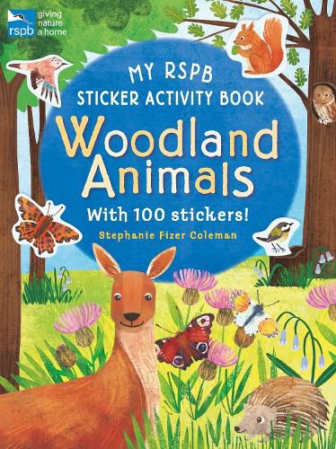 My RSPB Sticker Activity Book: Woodland Animals